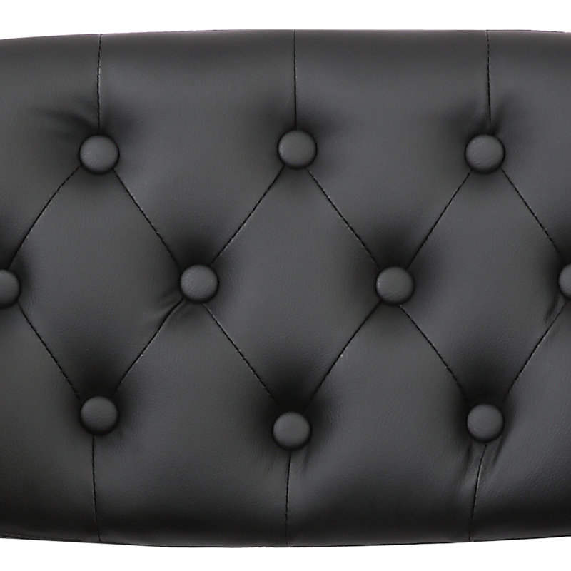 Orren Ellis Glamis Swivel Adjustable Height Bar Stool & Reviews Wayfair